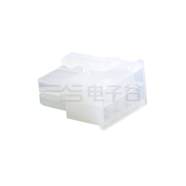 Pitch 4.20mm Male 双排 Housing 连PIN 特殊款 2X4Pin 本色